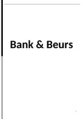 Samenvatting  Bank En Beurs