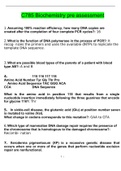 WGU Biochemistry 785 Full Solution Pack(Bundled exams ]