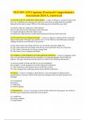 NGN RN ATI Capstone Proctored Comprehensive Assessment 2024 A / ATI Comprehensive Practice 2024 A / Latest Version / Questions & Answers.