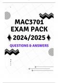 MAC3701 EXAM PACK 2024/2025