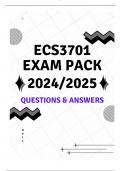 ECS3706 EXAM PACK 2024/2025