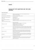  EUNICE    MCOLES Firearms Exam Study Guide WITH QUESTIONS AND 100% SURE ANSWERS  Terms in this set (32)  What are the two main types of handguns?	-	Semi-auto pistols -	Revolvers What type of handgun is primarily used in law enforcement today?	Semi-auto p