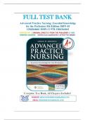 Advanced Practice Nursing Essential Knowledge for the Profession 5th Edition Test Bank All Chapters