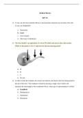 Unit 21 A and B Medical physics applications applied science btec