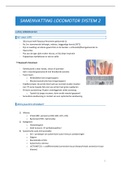 Samenvatting Locomotor system 2 DEEL 1 