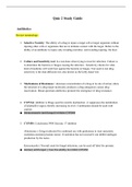 Quiz 2 Study Guide for NURSING MSN 571