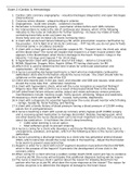 NURSING NR 324 Pharm Review Final Exam 2 Questions with Answers: Chamberlain College of Nursing