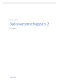 Basiswetenschappen i.f.v. therapeutisch handelen 2