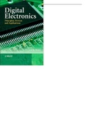 Digital Electronics: Principles, Devices, and Applications