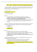 NR327 - Quiz 4 - Newborn Care NCLEX-Style Questions (For Quiz 4) 