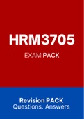 HRM3705 - EXAM PACK (2022)