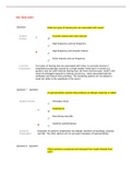 NSG 5003 : Advanced Pathophysiology MID TERM EXAM questions and answers with explanation