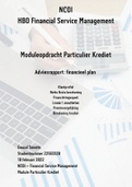 NCOI moduleopdracht Particulier Krediet - HBO financial Service Management - Adviesrapport: Financieel Plan - Geslaagd 2022 cijfer 8