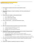 PHARMACEUT CNPR NAPSR Practice Questions latest.