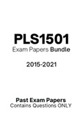 PLS1501 - Exam Questions PACK (2015-2021)