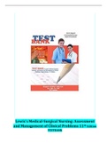 TESTBANK: Lewis's Medical-Surgical Nursing: Assessment and Management of Clinical Problems 11th Edition