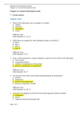 OpenStax Microbiology Test Bank Chapter 13: Control of Microbial Growth