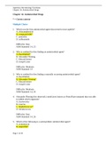 OpenStax Microbiology Test Bank Chapter 14: Antimicrobial Drugs | Updated 2022