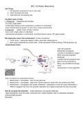 UofT BIO130 Study Notes