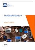 Samenvatting Ondernemingsrecht