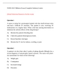 NURS 6521 Midterm Exam (Complete Solution) Latest: (Detail Solutions Resources for the exam)/NURS 6521/Nurs-6521 Discussion Week 9/ A 46-year-old, 230lb woman with a family history of breast cancer. Solved/NURS 6521 Pharmacology Midterm Test set 1 / NURS 