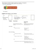 Neurological shadow health subjective  Results | Turned In Advanced Physical Assessment Across the Lifespan (FNP) 