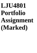 LJU4801 Portfolio Assignment (Marked) 