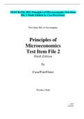 Principles of Microeconomics 