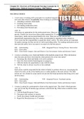 Medical Surgical Nursing 10th Edition by Ignatavicius & Workman & Rebar & Heimgartner All Chapters 1-69. PDF (Test Bank)