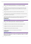 CONCEPTS 1101 Unit 3 milestone, Latest 2022 100% all answered correct 