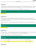 MATH 225N Week 6 Quiz Statistics- Question and Answers GRADED A+