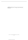 ATI Predictor Comprehensive Assessment 2022 questions and answesrs[grade A]