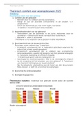 THERMISCH COMFORT - 1e bachelor - semester 2