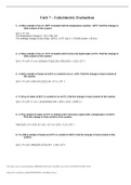 Unit 7 Lab Report  - Calorimetry Evaluation 