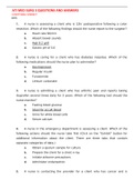 ATI MED SURG 3 ASSESSMENT QUESTIONS AND ANSWERS