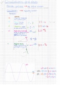 Summary of Oscillations and Waves