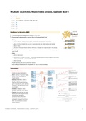 Multiple Sclerosis, Myasthenia Gravis, Guillain Barré Syndrome