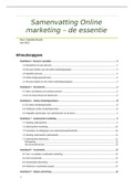 Samenvatting Online marketing - de essentie