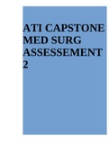 ATI CAPSTONE MED SURG ASSESSEMENT