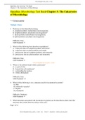 OpenStax Microbiology Test Bank Chapter 5: The Eukaryotes of Microbiology