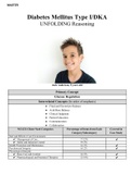 Type 1 Diabetes Mellitus Type I/DKA UNFOLDING Reasoning