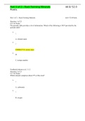 Exam (elaborations) Part 1 of 2 - Rock Forming Minerals (SCIN138) 