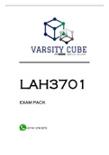 LAH3701 EXAM PACK 2022