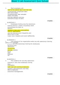 Exam (elaborations) EMSIS ISOL 631 Operational security Week 5 Lab Assessment Quiz Solved. (EMSISISOL631) 