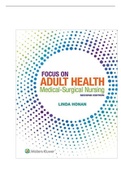 Focus on Adult Health Medical Surgical Nursing 2nd Edition Honan Test Bank