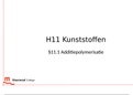 Powerpoint 11.1 Additiepolymerisatie les 2 5 HAVO scheikunde chemie overal