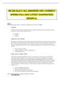 NU 636 Quiz 5. ALL ANSWERS 100% CORRECT SPRING FALL-2022 LATEST GUARANTEED GRADE A+