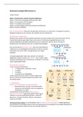 Samenvatting  Moleculaire Biologie (BM53-K) jaar 1