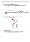 BIOCHEM C785 Kaleys Comprehensive Study Guide final 2022