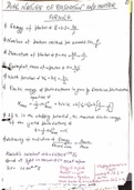 DUAL NATURE OF RADIATION AND MATTER FORMULAS